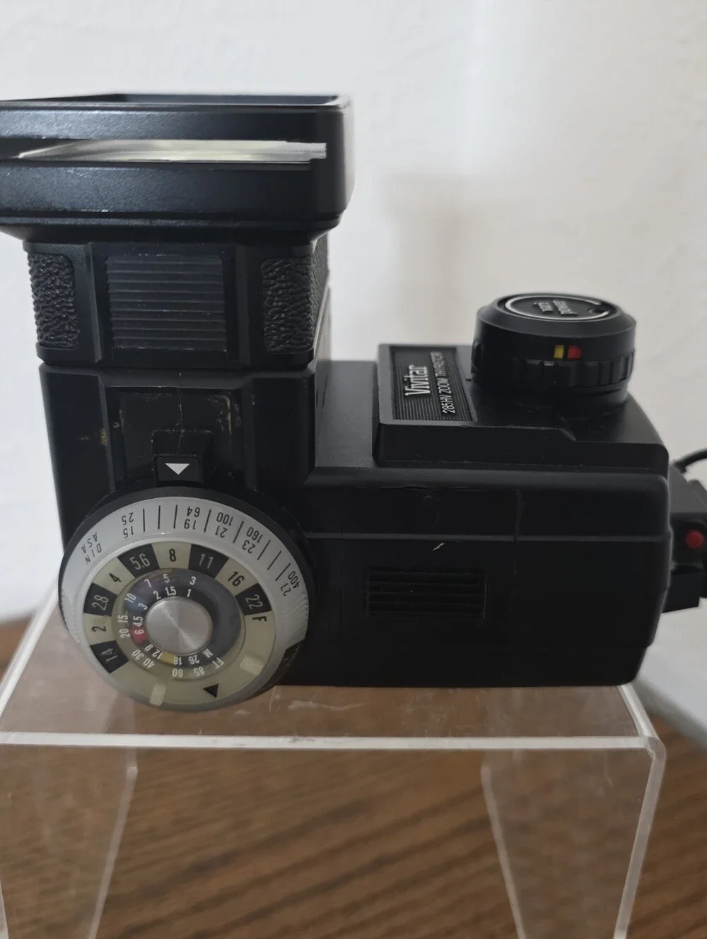 Vivitar 285HV Zoom Thyristor Shoe Mount Flash w/ Opteka Diffuser